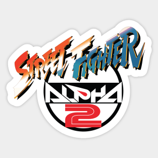 Street Fighter Alpha 2 Sticker